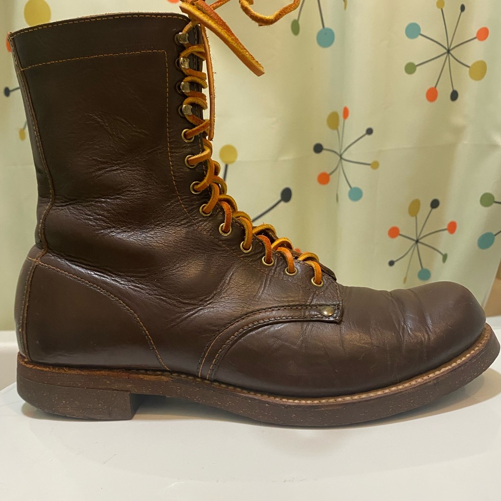 Women’s VTG BILTRITE USA GRUNGE 90’s combat boots size 9 brown